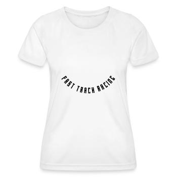 Course rapide - T-shirt sport Femme - blanc - Devant - AI Model Female 172 dark (172cm)