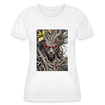 Spooky Plants 1.4 - Women's Functional T-Shirt - white - Front - AI Model Female 172 dark (172cm)