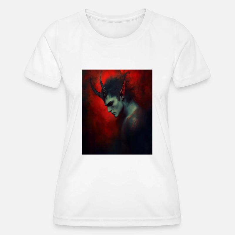 Devil - Women's Functional T-Shirt - white