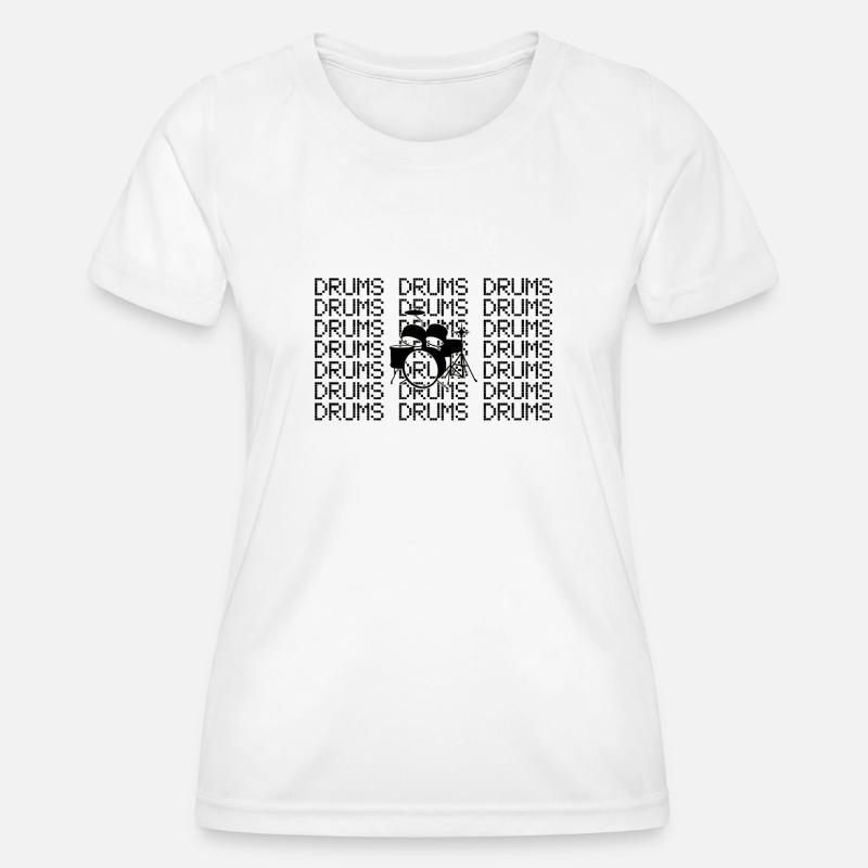 Percussion - Women's Functional T-Shirt - white
