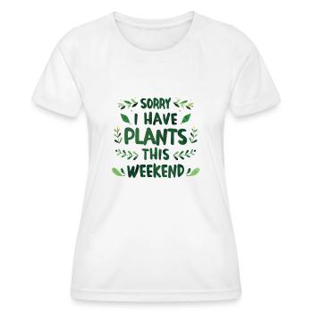 Gardener Orchard Hobby Gardener Gift Garden - Women's Functional T-Shirt - white - Front - AI Model Female 172 dark (172cm)