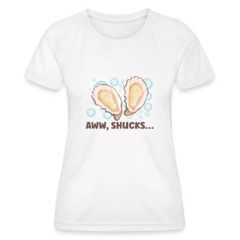 Oyster Lovers Funny Oyster Oyster Shucker - Women's Functional T-Shirt - white - Front - AI Model Female 172 dark (172cm)