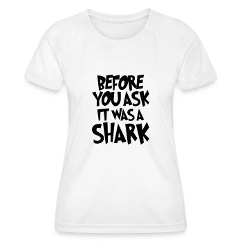 Leg amputee assembly required - Women's Functional T-Shirt - white - Front - AI Model Female 172 dark (172cm)