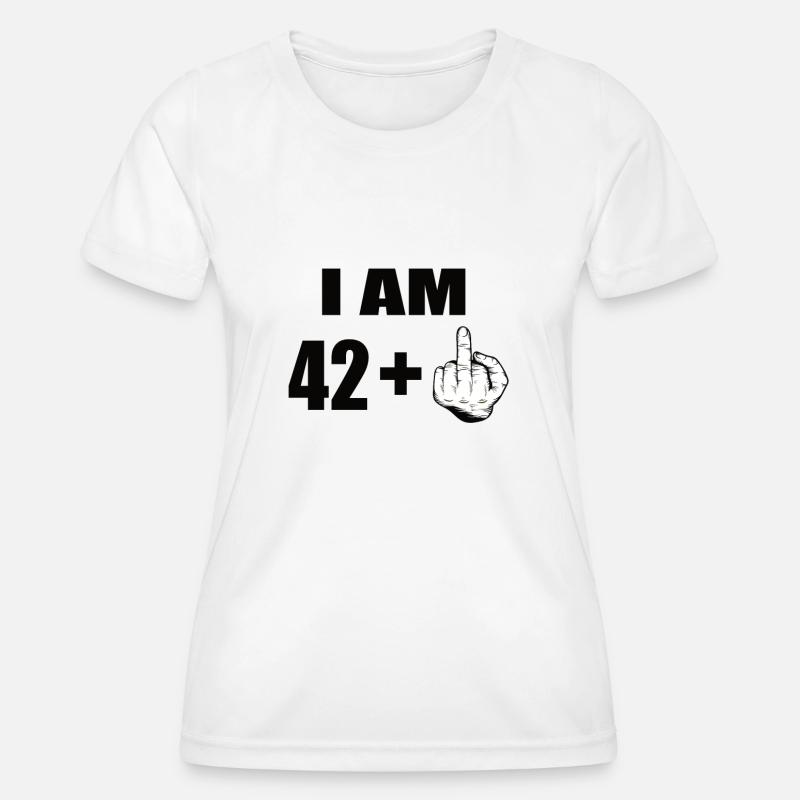 43rd birthday - Women's Functional T-Shirt - white