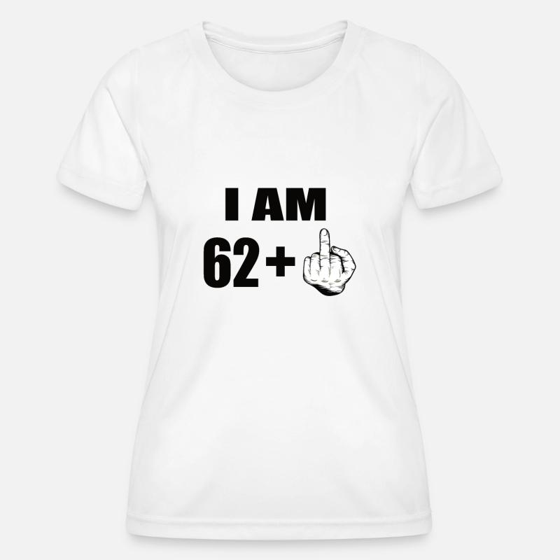 63rd birthday - Women's Functional T-Shirt - white