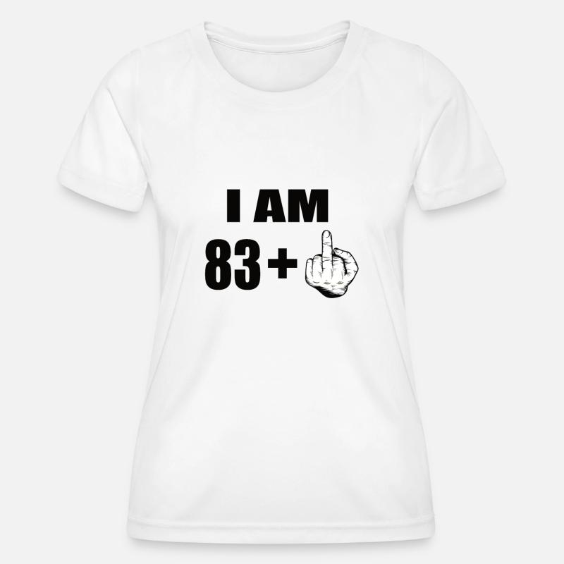 84th birthday - Women's Functional T-Shirt - white