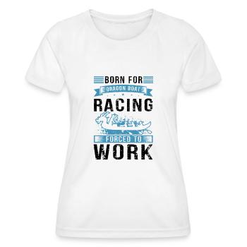 Festival chinois de course de bateaux-dragons - T-shirt sport Femme - blanc - Devant - AI Model Female 172 dark (172cm)