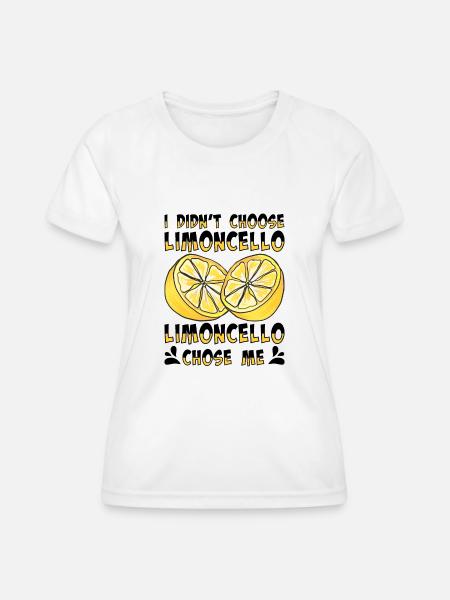 Italienischer Limoncello-liebhaber - Frauen Funktions-T-Shirt - Weiß
