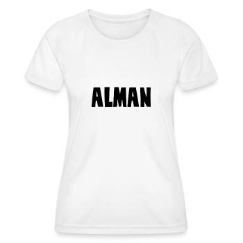 Alman German - Women's Functional T-Shirt - white - Front - AI Model Female 172 dark (172cm)
