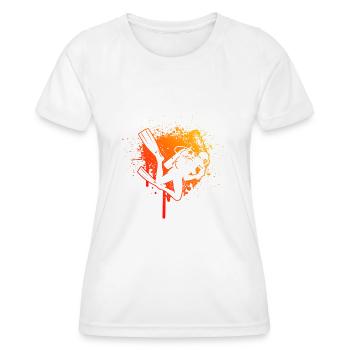 Scuba Tauchen Scuba Diver Scuba Taucher - Frauen Funktions-T-Shirt - Weiß - Vorne - AI Model Female 172 dark (172cm)