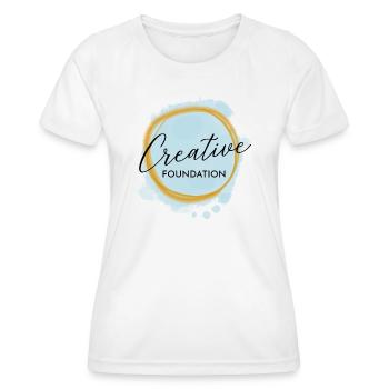 Creativity - Creative Person / Profession - Women's Functional T-Shirt - white - Front - AI Model Female 172 dark (172cm)