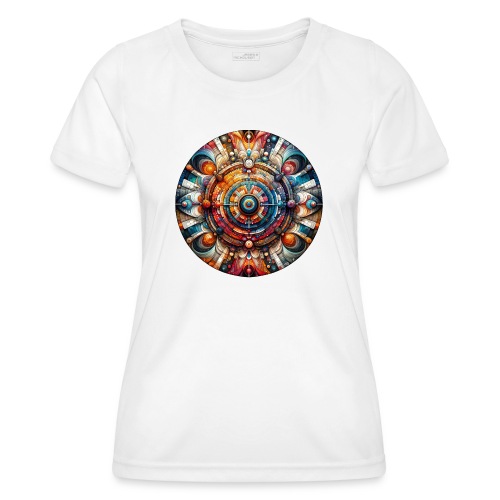 Kunterli - Mandala magische Kunstfusion - Frauen Funktions-T-Shirt
