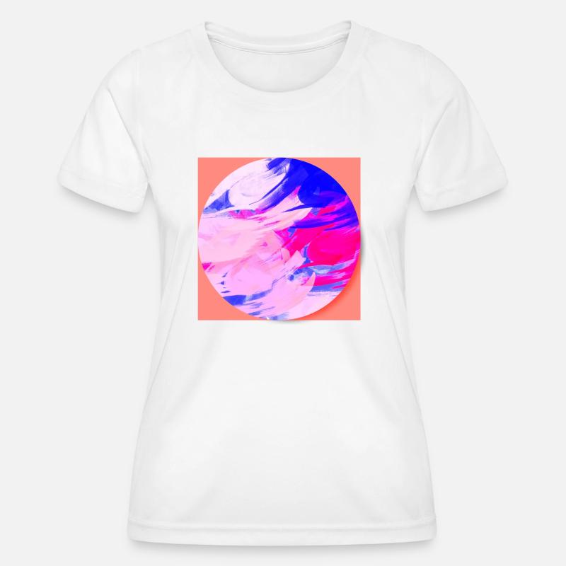 Cube - Women's Functional T-Shirt - white