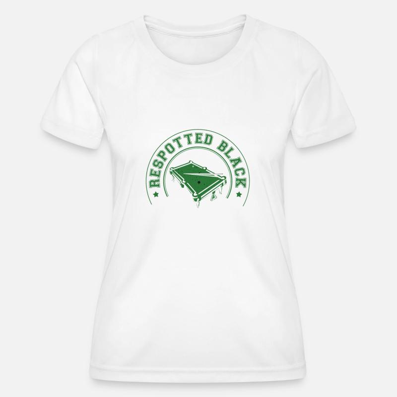 Snooker Respotted Black - Women's Functional T-Shirt - white