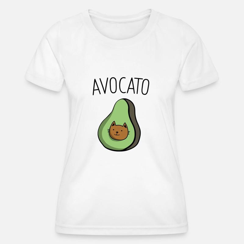 avocado - Women's Functional T-Shirt - white