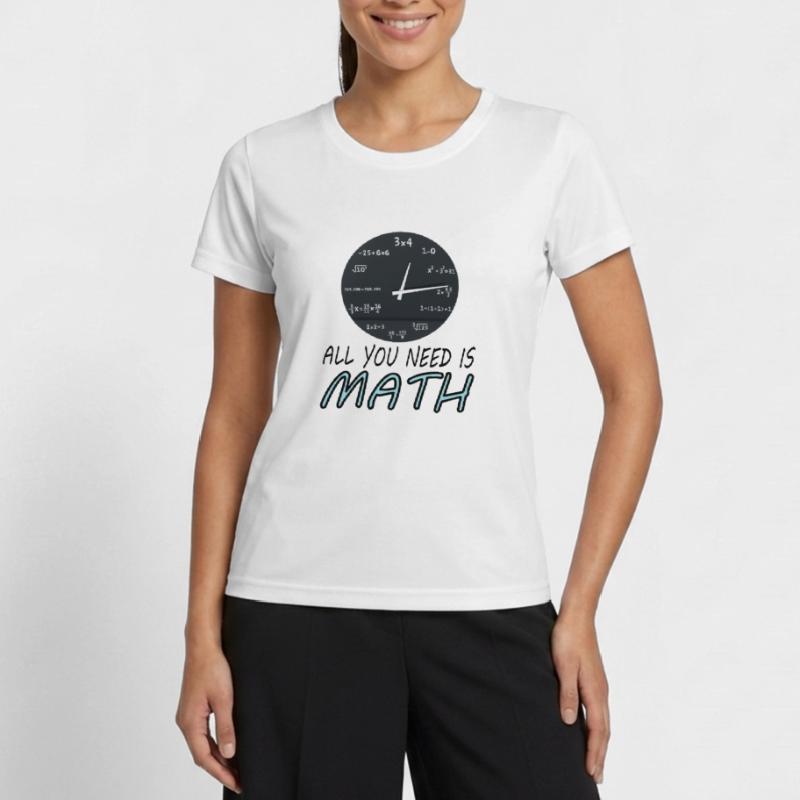 Mathe studieren Mathe-Student Mathstudium Geschenk Frauen Funktions-T-Shirt
