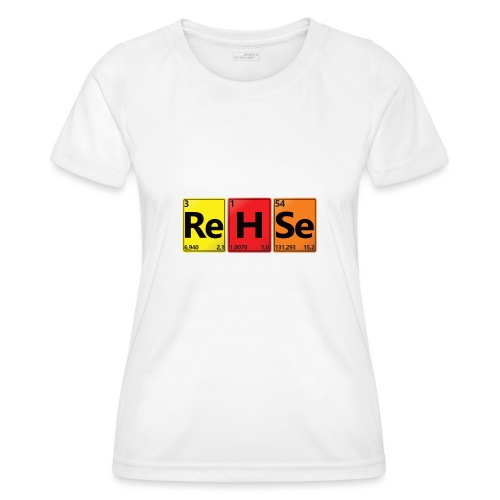 REHSE - Dein Name im Chemie-Look - Frauen Funktions-T-Shirt
