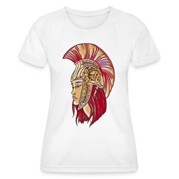 Sparta II - T-shirt sport Femme - blanc - Devant - AI Model Female 172 dark (172cm)