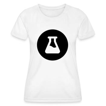 Chimie - T-shirt sport Femme - blanc - Devant - AI Model Female 172 dark (172cm)