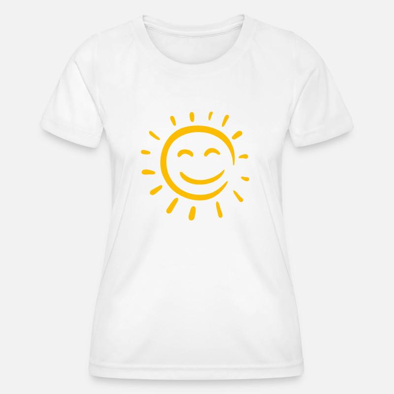 Sun 1 - Women's Functional T-Shirt - white
