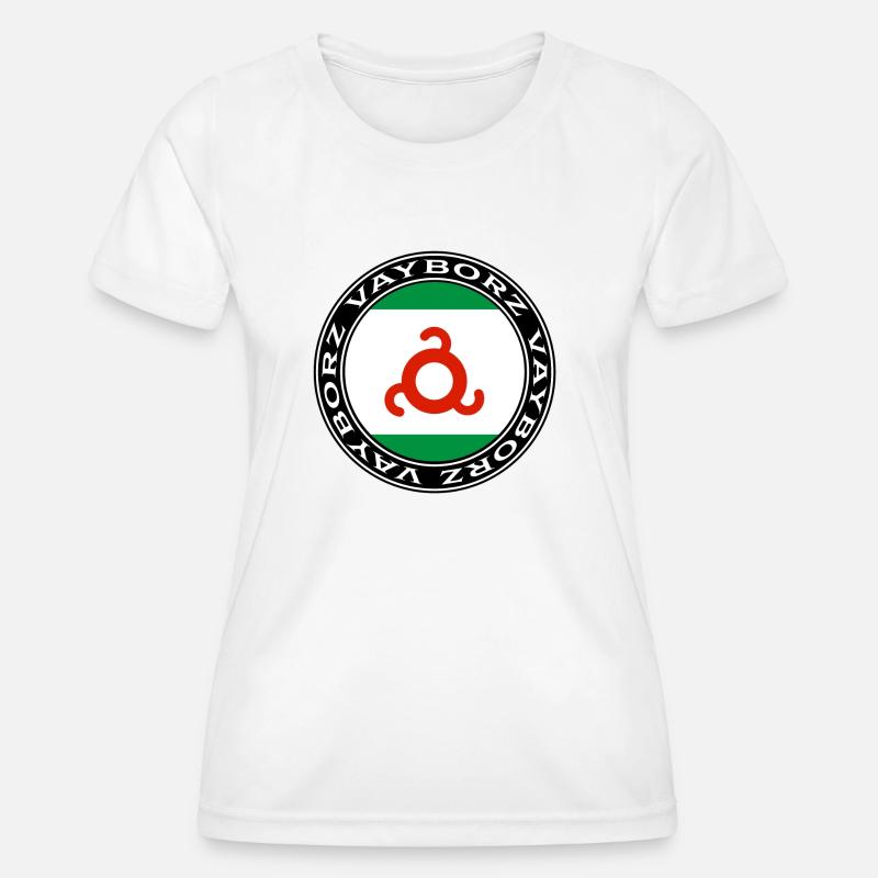 Ingushetia Vayborz - Women's Functional T-Shirt - white