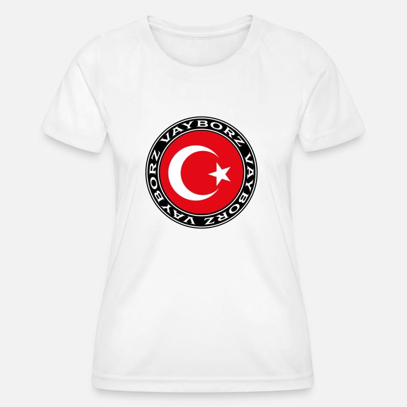 Turkey Vayborz - Women's Functional T-Shirt - white