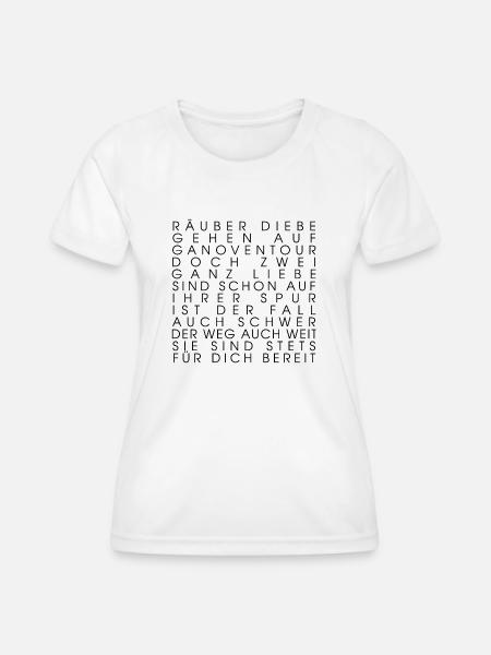 Ritter des Rechts - Frauen Funktions-T-Shirt - Weiß