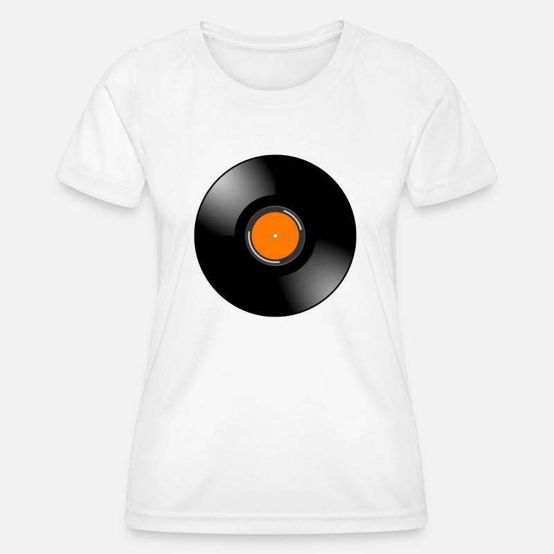 vinyl - Women's Functional T-Shirt - white