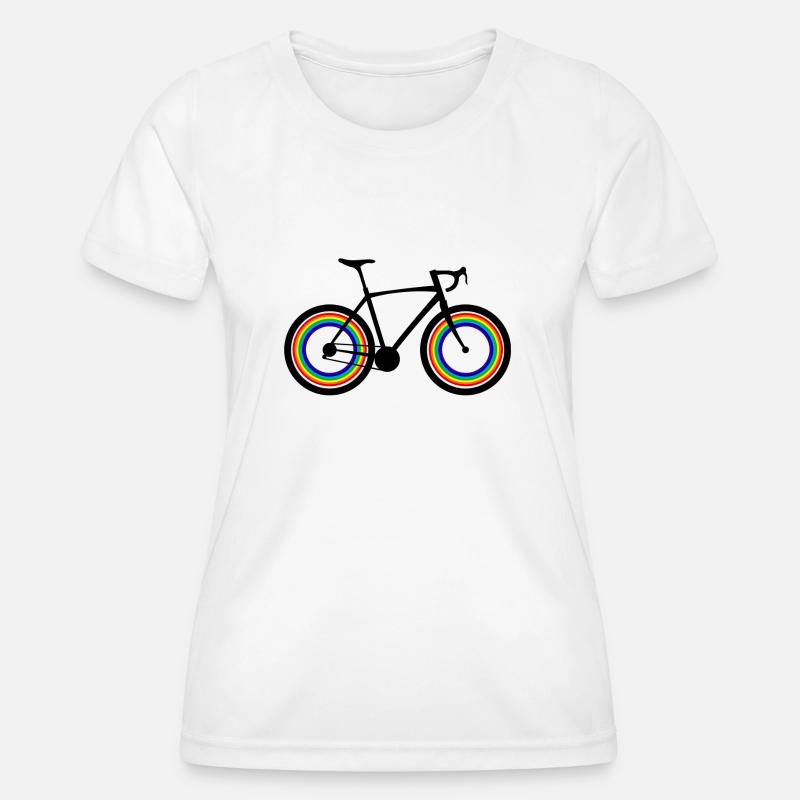 Bicycle - Women's Functional T-Shirt - white