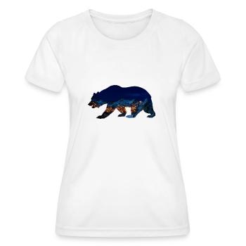 porter - T-shirt sport Femme - blanc - Devant - AI Model Female 172 dark (172cm)