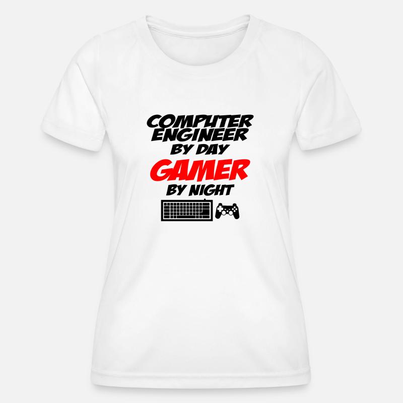 Computer engineer - Women's Functional T-Shirt - white