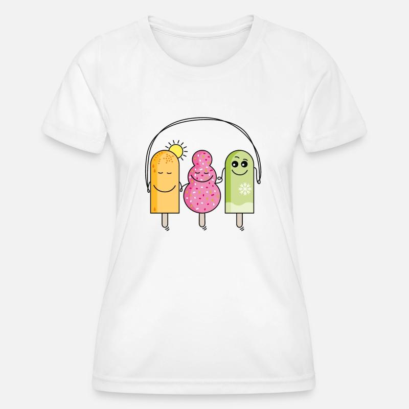 ice - Women's Functional T-Shirt - white