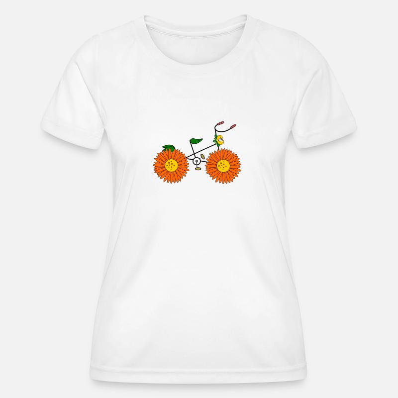 Green transportation - Women's Functional T-Shirt - white
