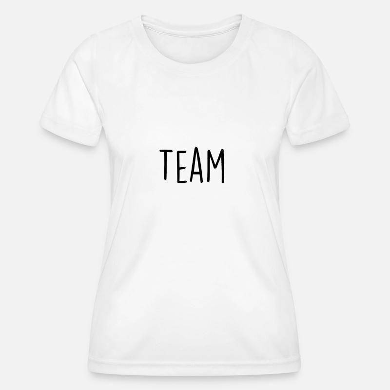 Team - Women's Functional T-Shirt - white