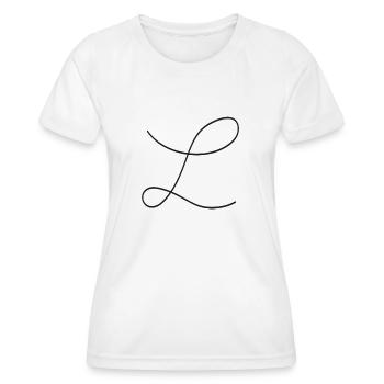 Capital L - Women's Functional T-Shirt - white - Front - AI Model Female 172 dark (172cm)