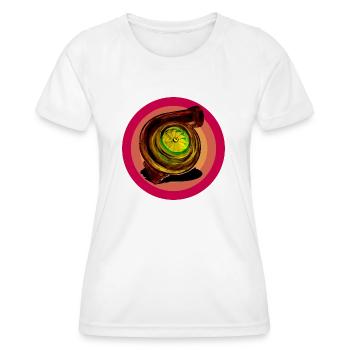 Moteur Turbo Car Boost Vtec Race retro - T-shirt sport Femme - blanc - Devant - AI Model Female 172 dark (172cm)