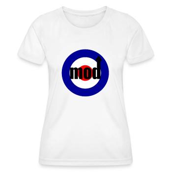 Mod / Quadrophenia - Women's Functional T-Shirt - white - Front - AI Model Female 172 dark (172cm)