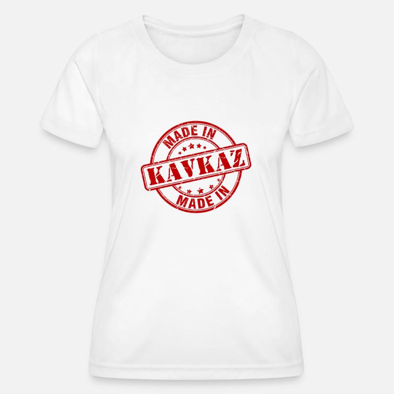 MADE IN KAVKAZ - Women's Functional T-Shirt - white