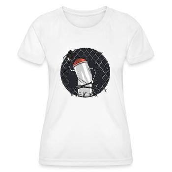 Key to the city — Schlüssel zur Stadt - Frauen Funktions-T-Shirt - Weiß - Vorne - AI Model Female 172 dark (172cm)