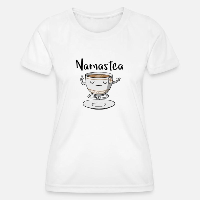 Namastea V2 - Women's Functional T-Shirt - white