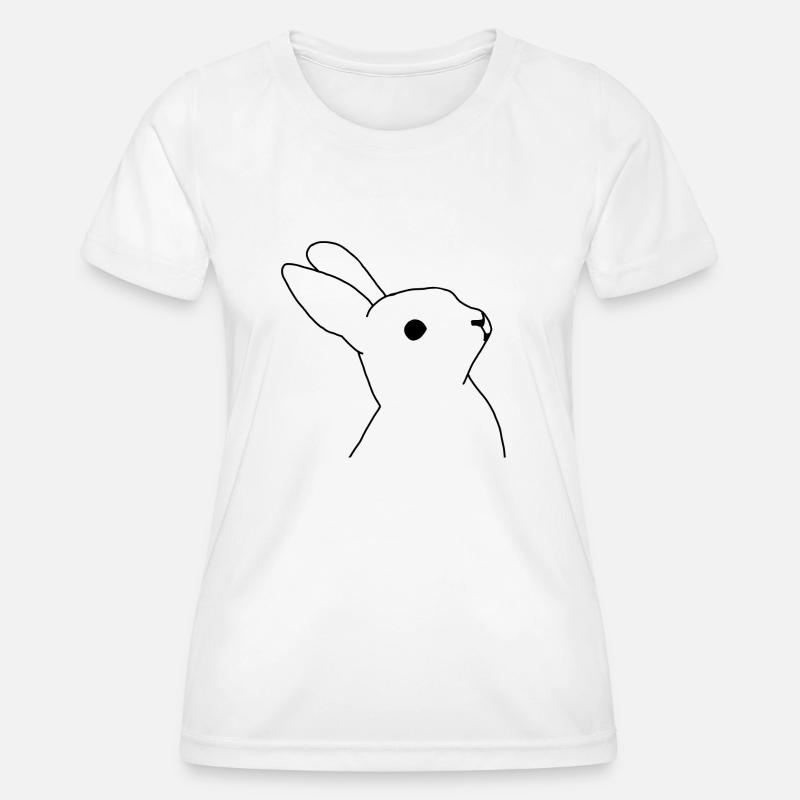 Rabbit - Women's Functional T-Shirt - white