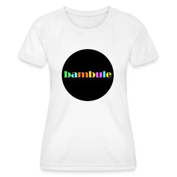 bambule - Frauen Funktions-T-Shirt - Weiß - Vorne - AI Model Female 172 dark (172cm)