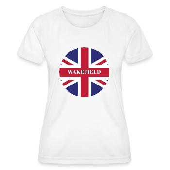 Wakefield Royaume-Uni - T-shirt sport Femme - blanc - Devant - AI Model Female 172 dark (172cm)