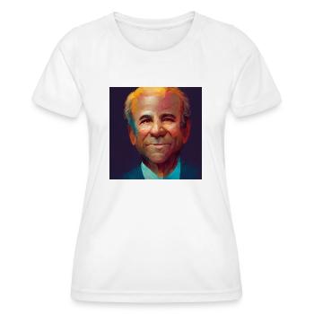 President Usa - Women's Functional T-Shirt - white - Front - AI Model Female 172 dark (172cm)