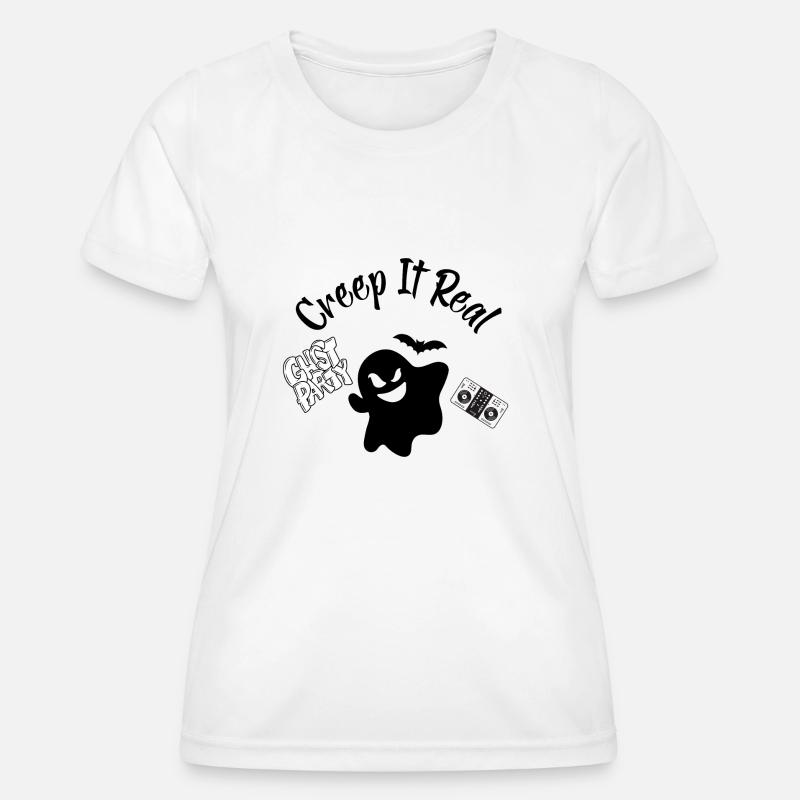 Creep It Real - Women's Functional T-Shirt - white