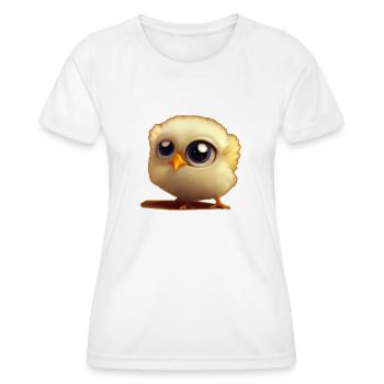 Kücken 3 - T-shirt sport Femme - blanc - Devant - AI Model Female 172 dark (172cm)