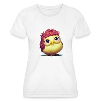 Kücken 4 - T-shirt sport Femme - blanc - Devant - AI Model Female 172 dark (172cm)