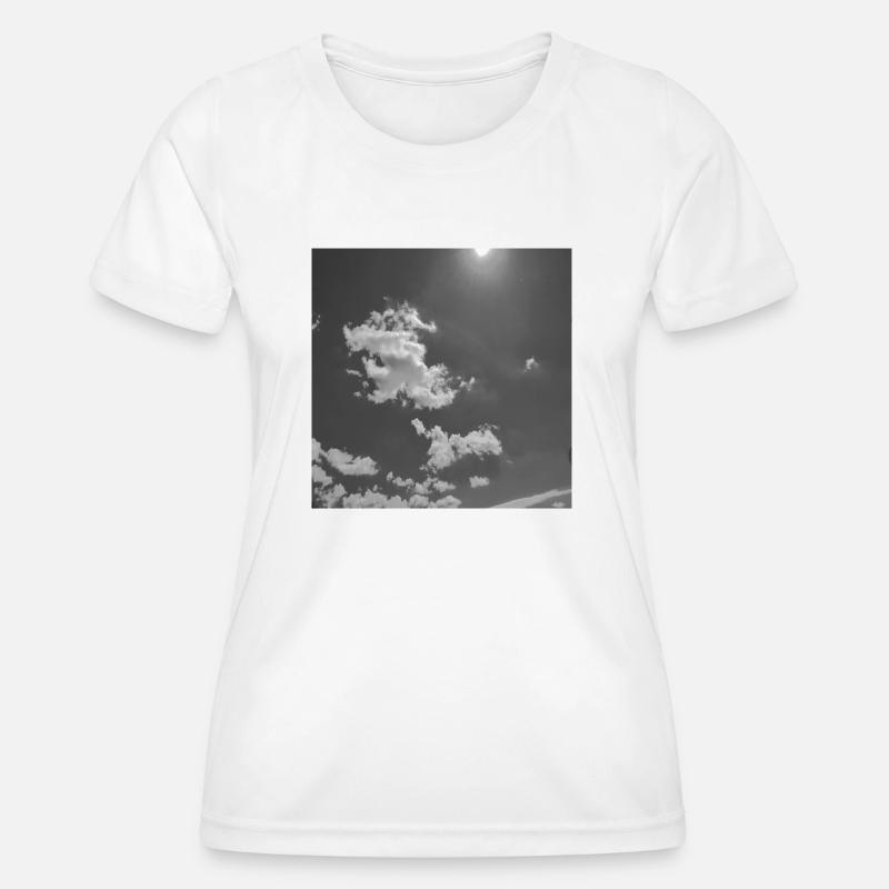Clouds ByRino - Women's Functional T-Shirt - white