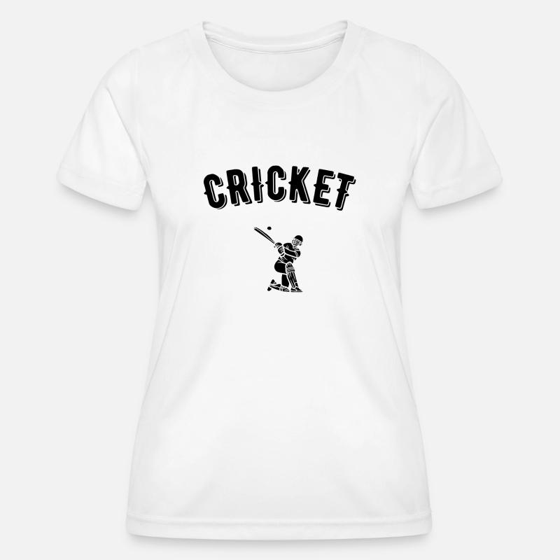cricket - Women's Functional T-Shirt - white