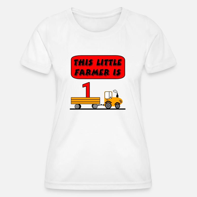 Tractor - Women's Functional T-Shirt - white